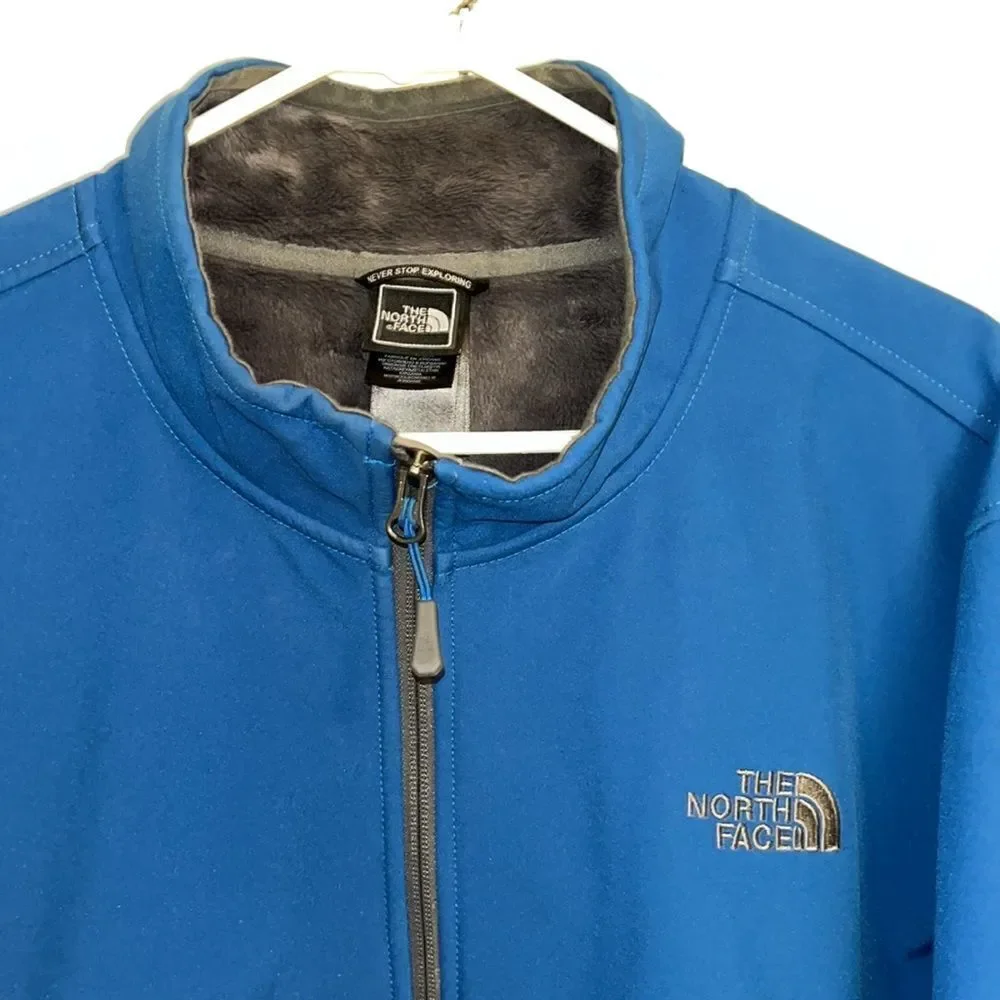 North Face Heavy weight Fleece lined Zipper BIONIC Apex style Jacket Coat XXL